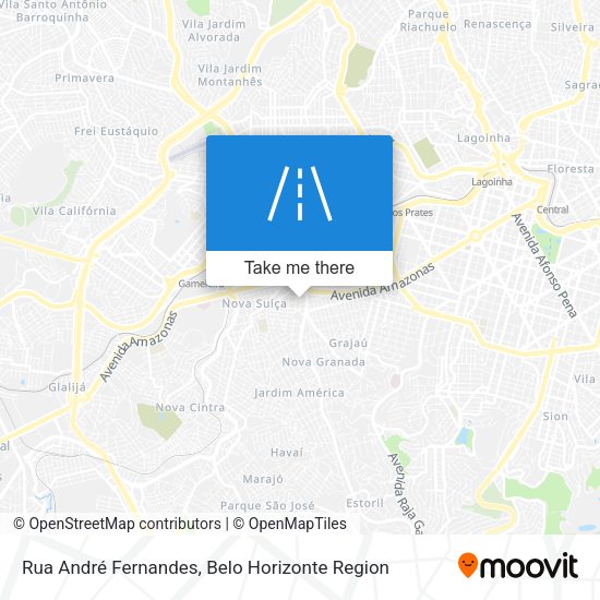 Rua André Fernandes map