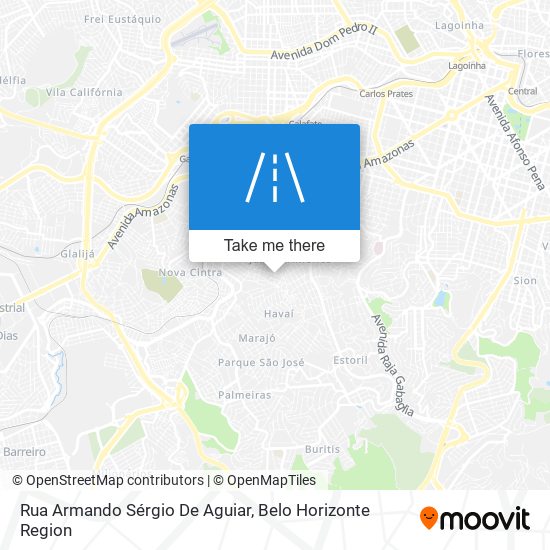 Rua Armando Sérgio De Aguiar map