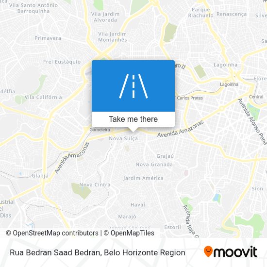 Rua Bedran Saad Bedran map