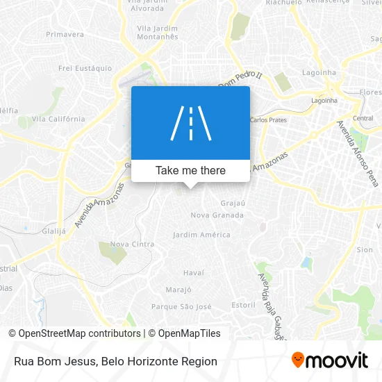 Rua Bom Jesus map