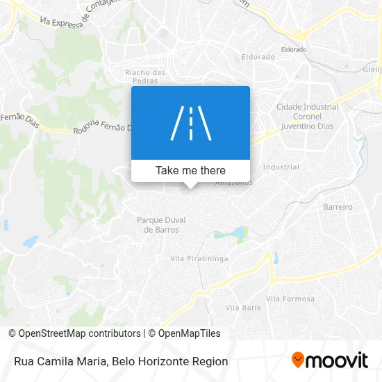 Rua Camila Maria map