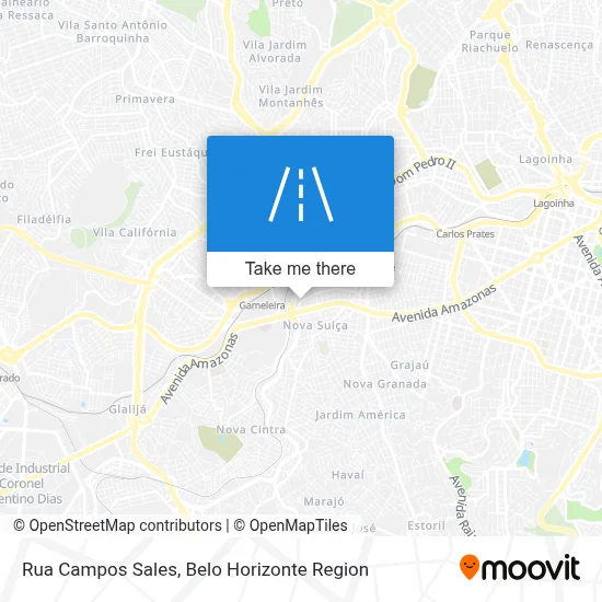 Rua Campos Sales map