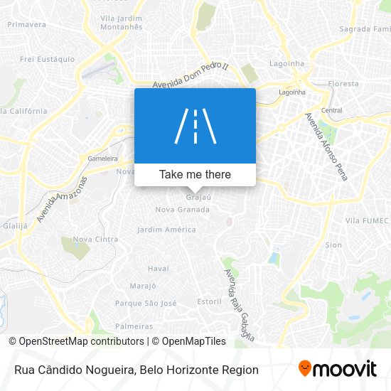 Rua Cândido Nogueira map