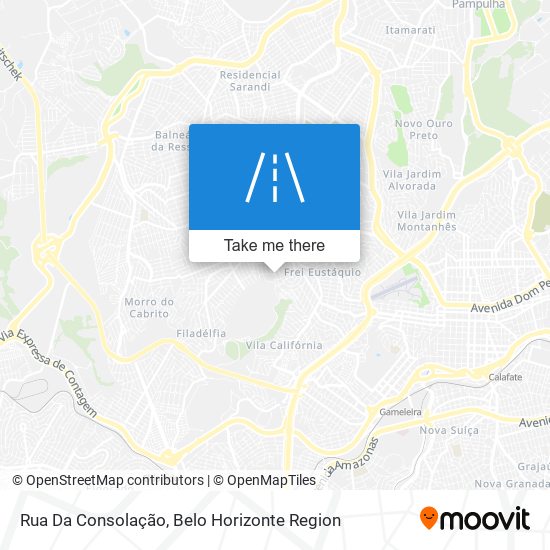 Mapa Rua Da Consolação