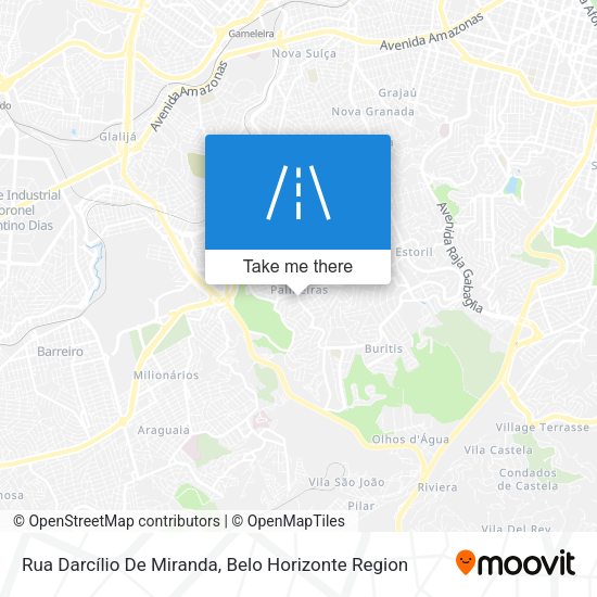 Rua Darcílio De Miranda map