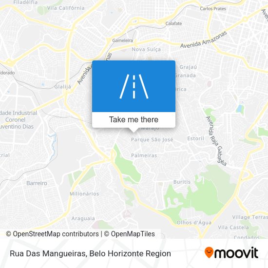 Rua Das Mangueiras map