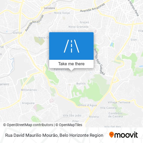 Rua David Maurilio Mourão map