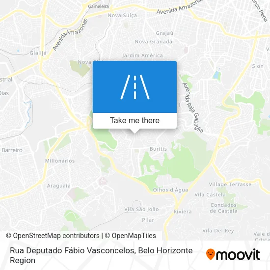 Rua Deputado Fábio Vasconcelos map