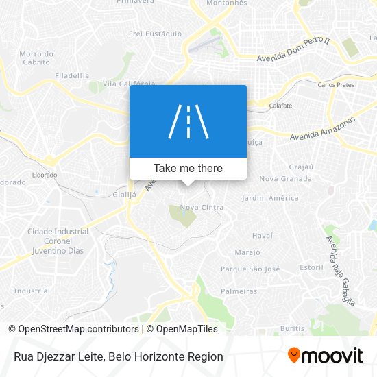 Rua Djezzar Leite map