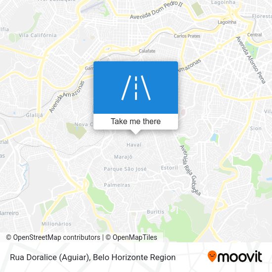 Rua Doralice (Aguiar) map