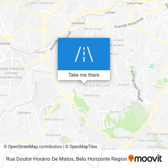 Rua Doutor Horário De Matos map
