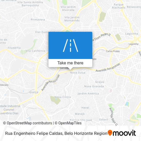 Rua Engenheiro Felipe Caldas map