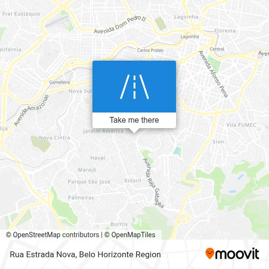 Rua Estrada Nova map