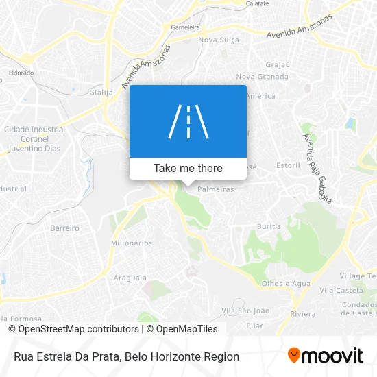 Rua Estrela Da Prata map
