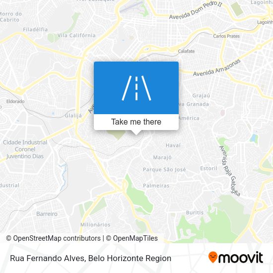 Rua Fernando Alves map