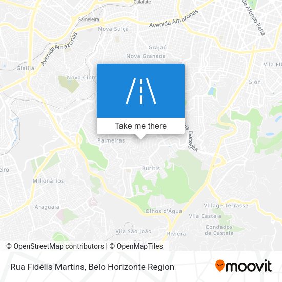 Rua Fidélis Martins map