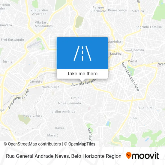 Rua General Andrade Neves map