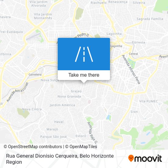 Rua General Dionísio Cerqueira map