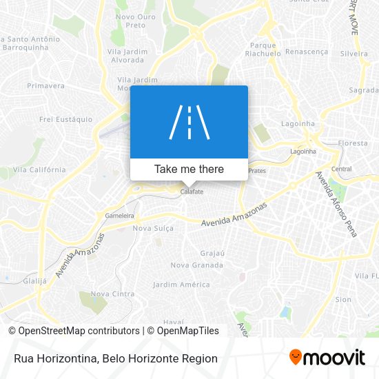 Rua Horizontina map