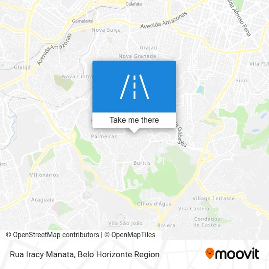 Rua Iracy Manata map