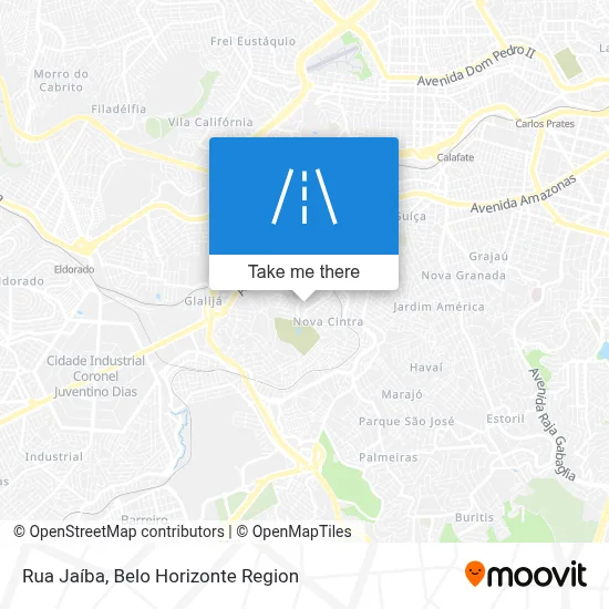 Rua Jaíba map
