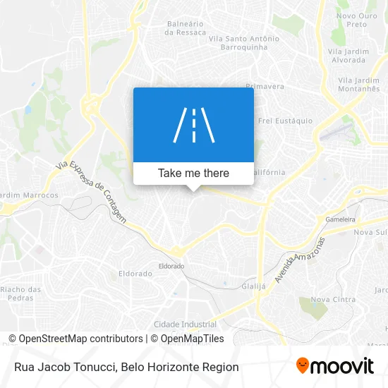 Rua Jacob Tonucci map