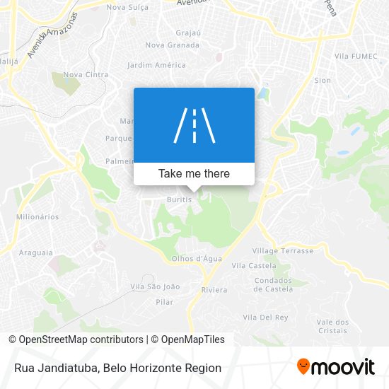 Rua Jandiatuba map