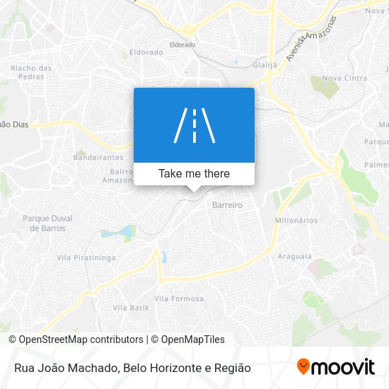 Rua João Machado map