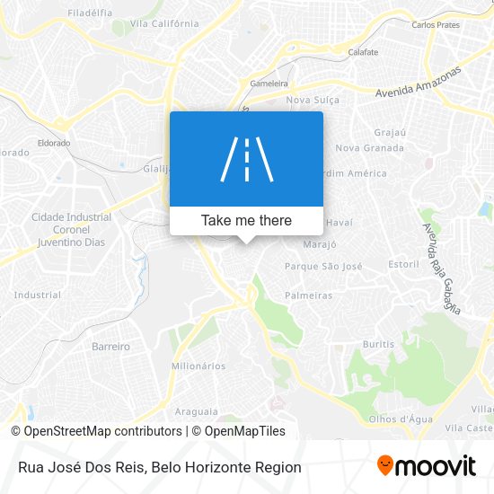 Rua José Dos Reis map
