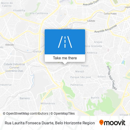 Rua Laurita Fonseca Duarte map