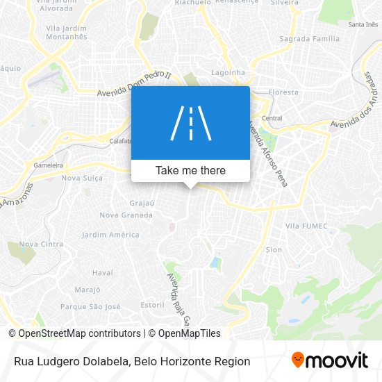 Rua Ludgero Dolabela map