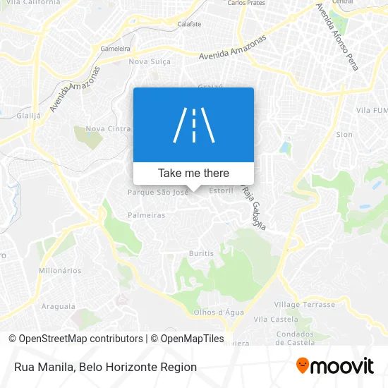 Rua Manila map