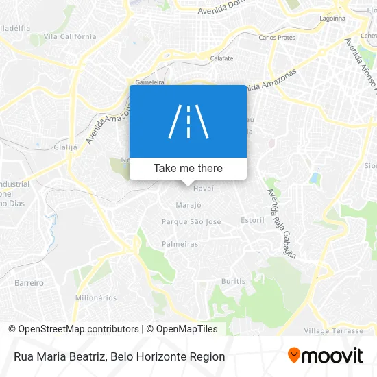 Rua Maria Beatriz map