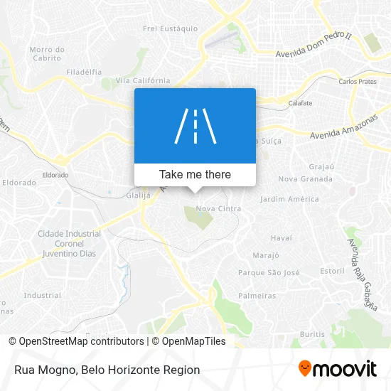 Rua Mogno map