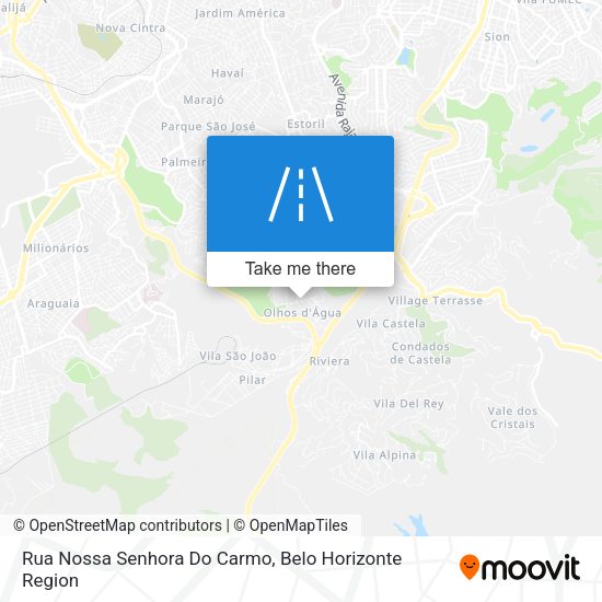 Rua Nossa Senhora Do Carmo map