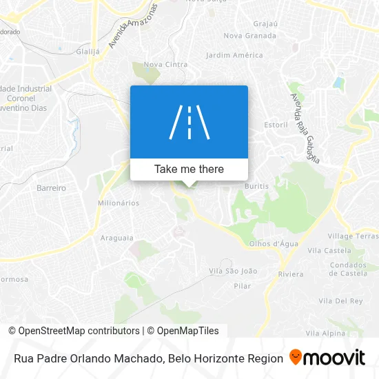 Rua Padre Orlando Machado map