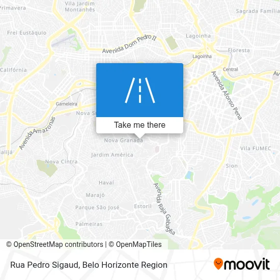 Rua Pedro Sigaud map