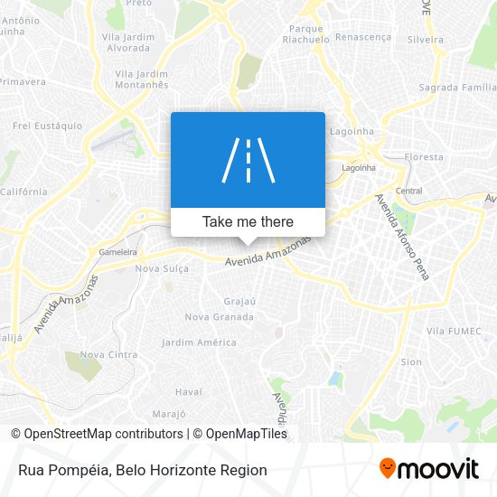Rua Pompéia map