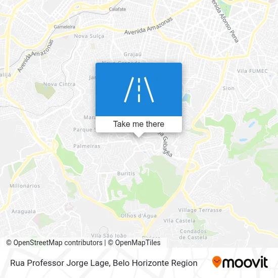 Rua Professor Jorge Lage map