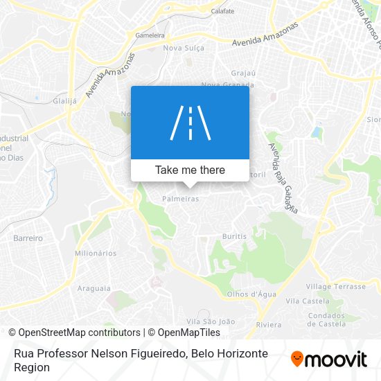 Rua Professor Nelson Figueiredo map