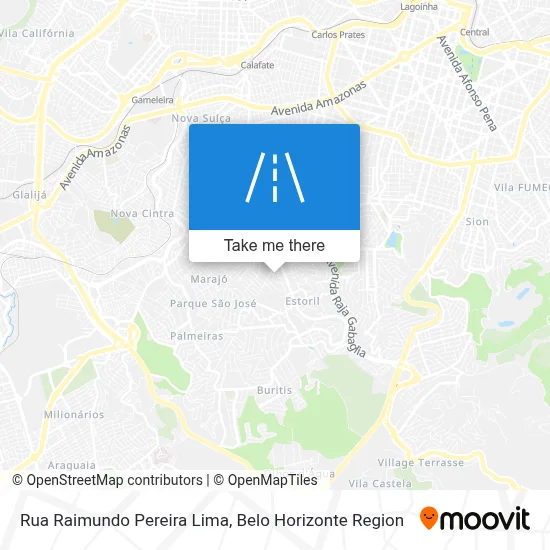 Rua Raimundo Pereira Lima map