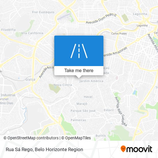 Rua Sá Rego map