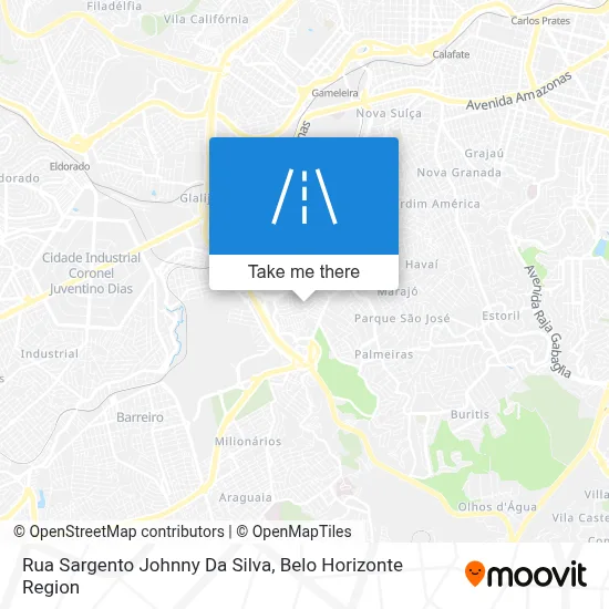 Rua Sargento Johnny Da Silva map