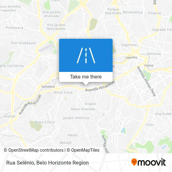 Rua Selênio map