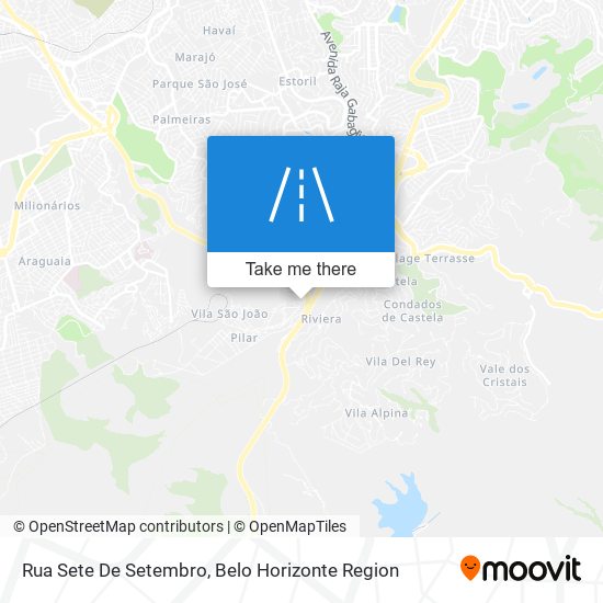 Rua Sete De Setembro map