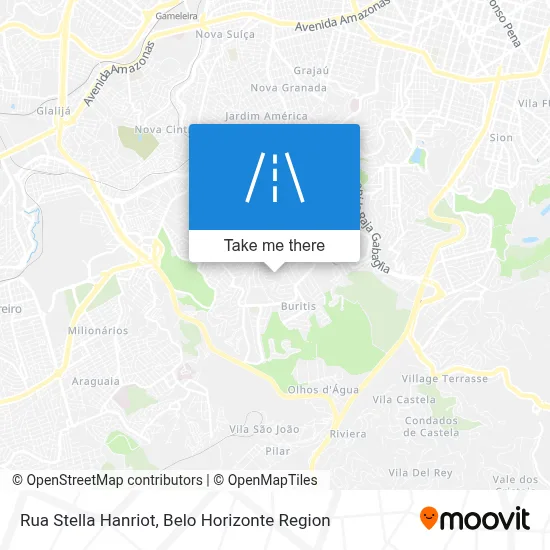Rua Stella Hanriot map