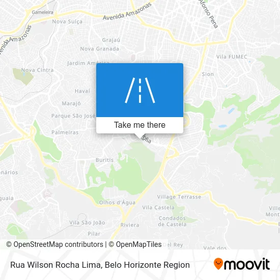 Rua Wilson Rocha Lima map