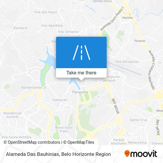 Alameda Das Bauhinias map