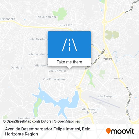 Avenida Desembargador Felipe Immesi map