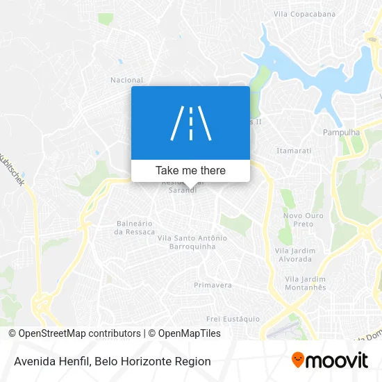 Avenida Henfil map
